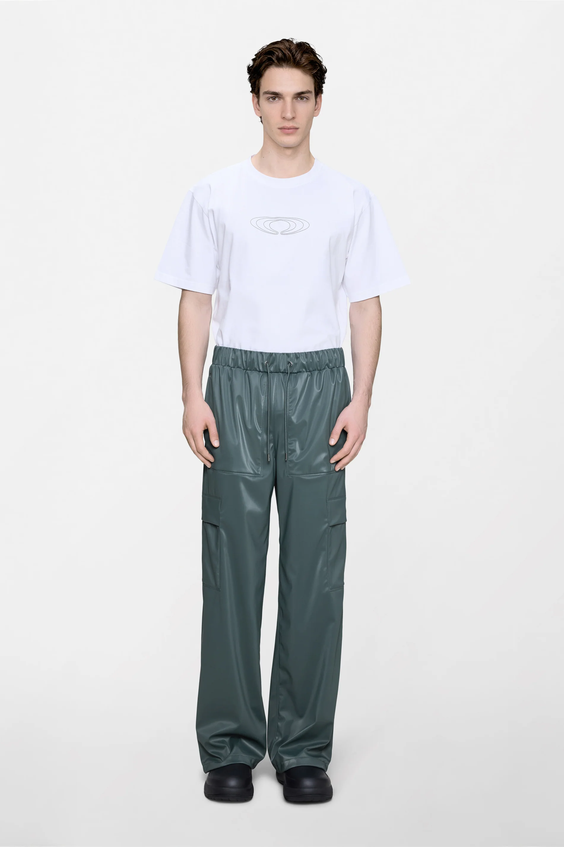 Cargo Rain Pants Wide