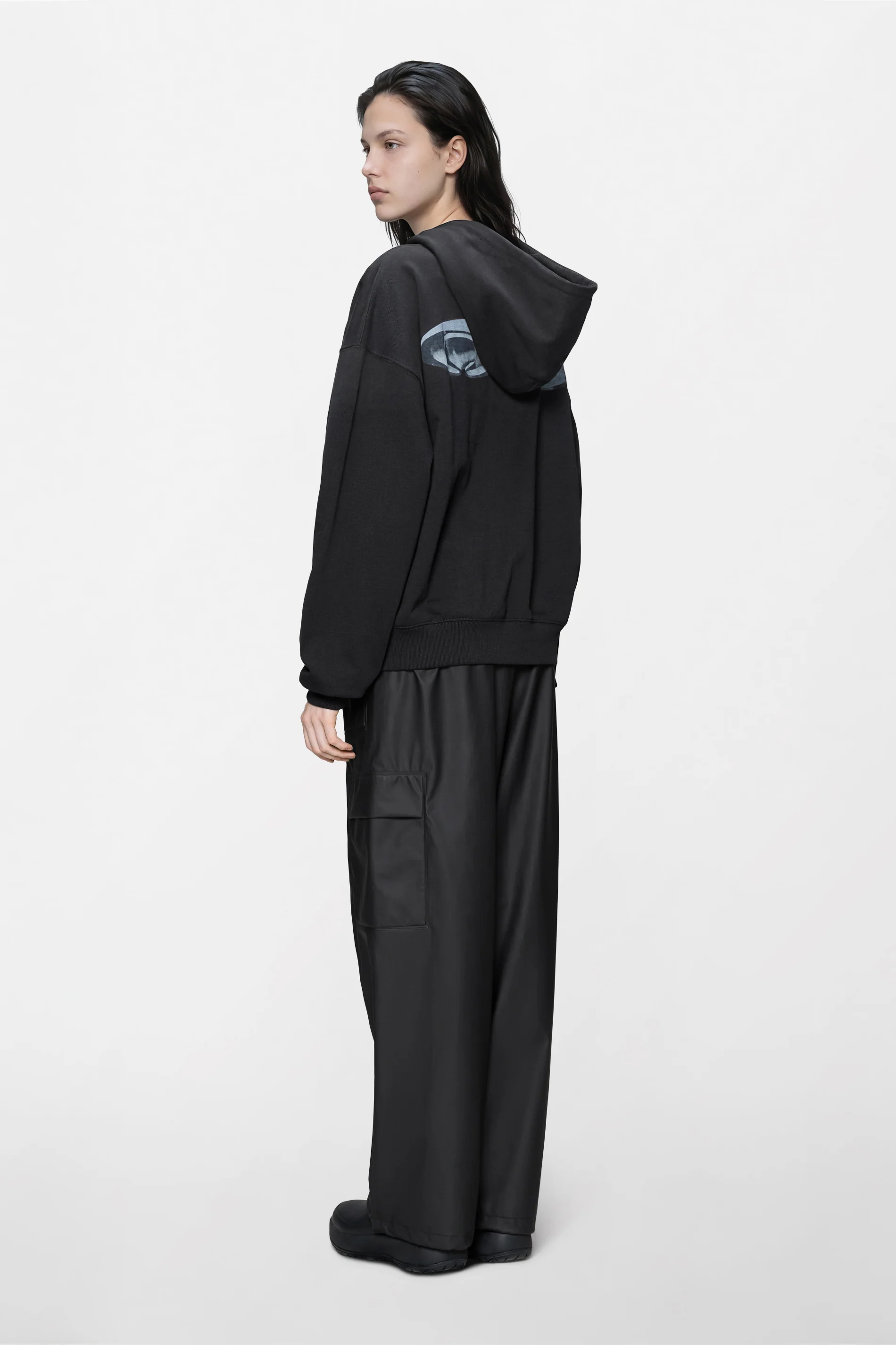 Classic Zip Hoodie Splash 3D - Image 3