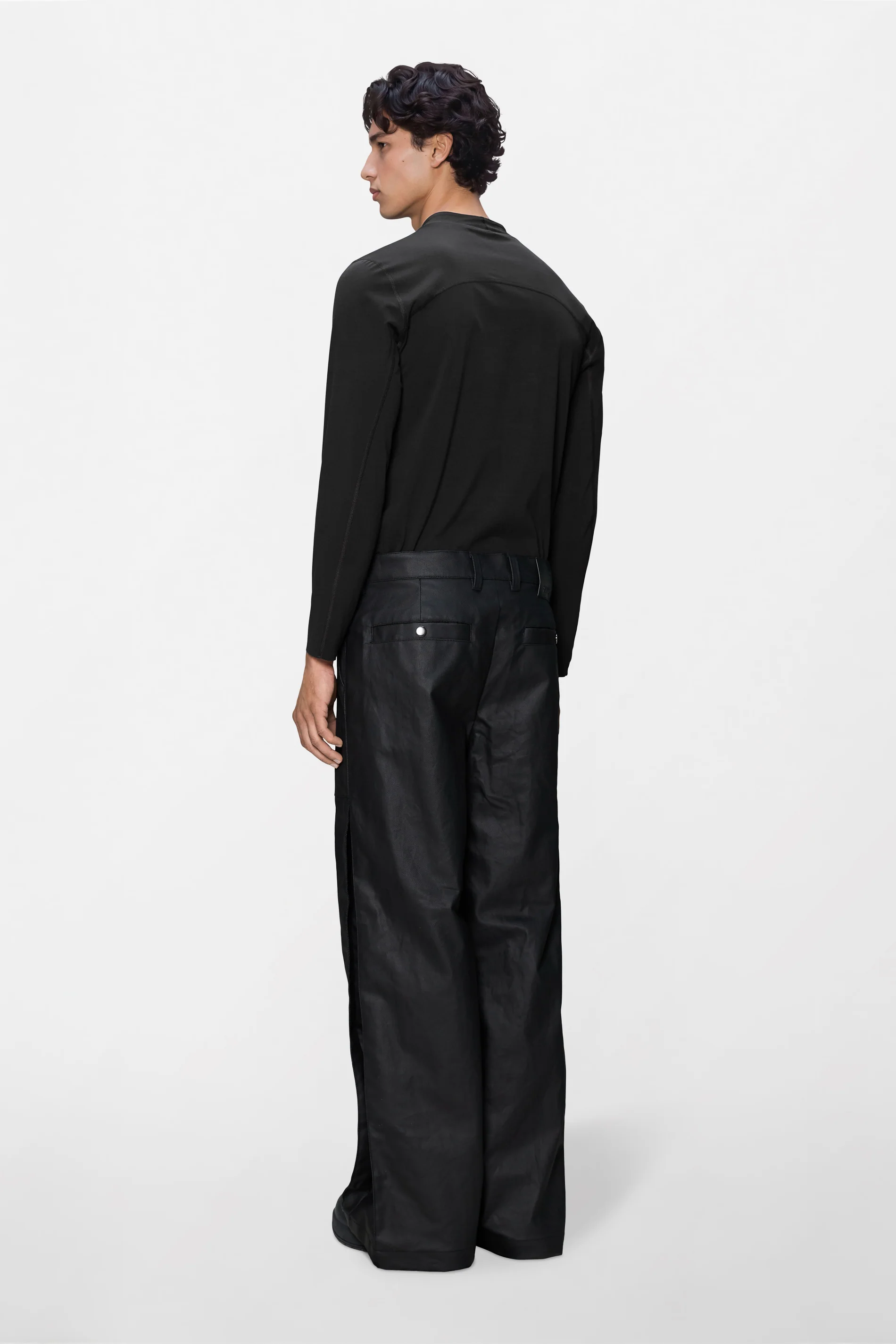 Heavy Woven Pants Straight - Image 3