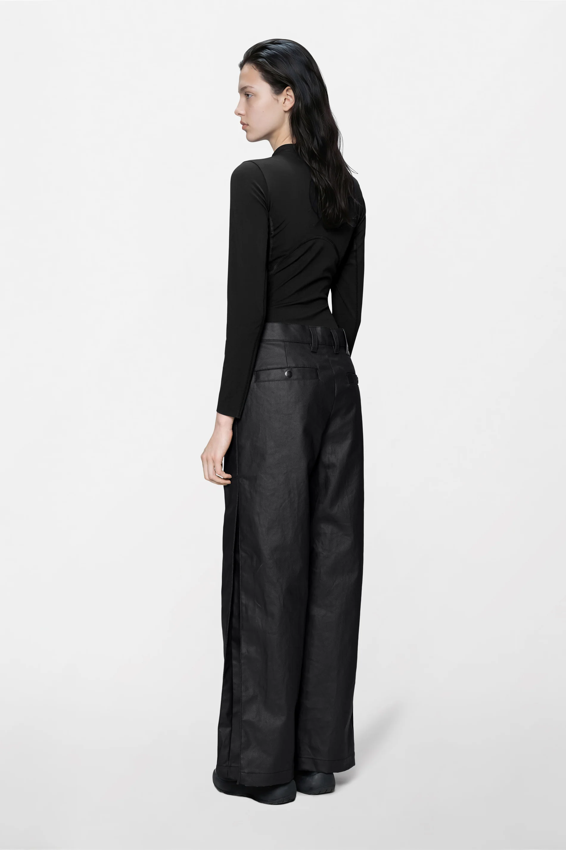 Heavy Woven Pants Straight - Image 3