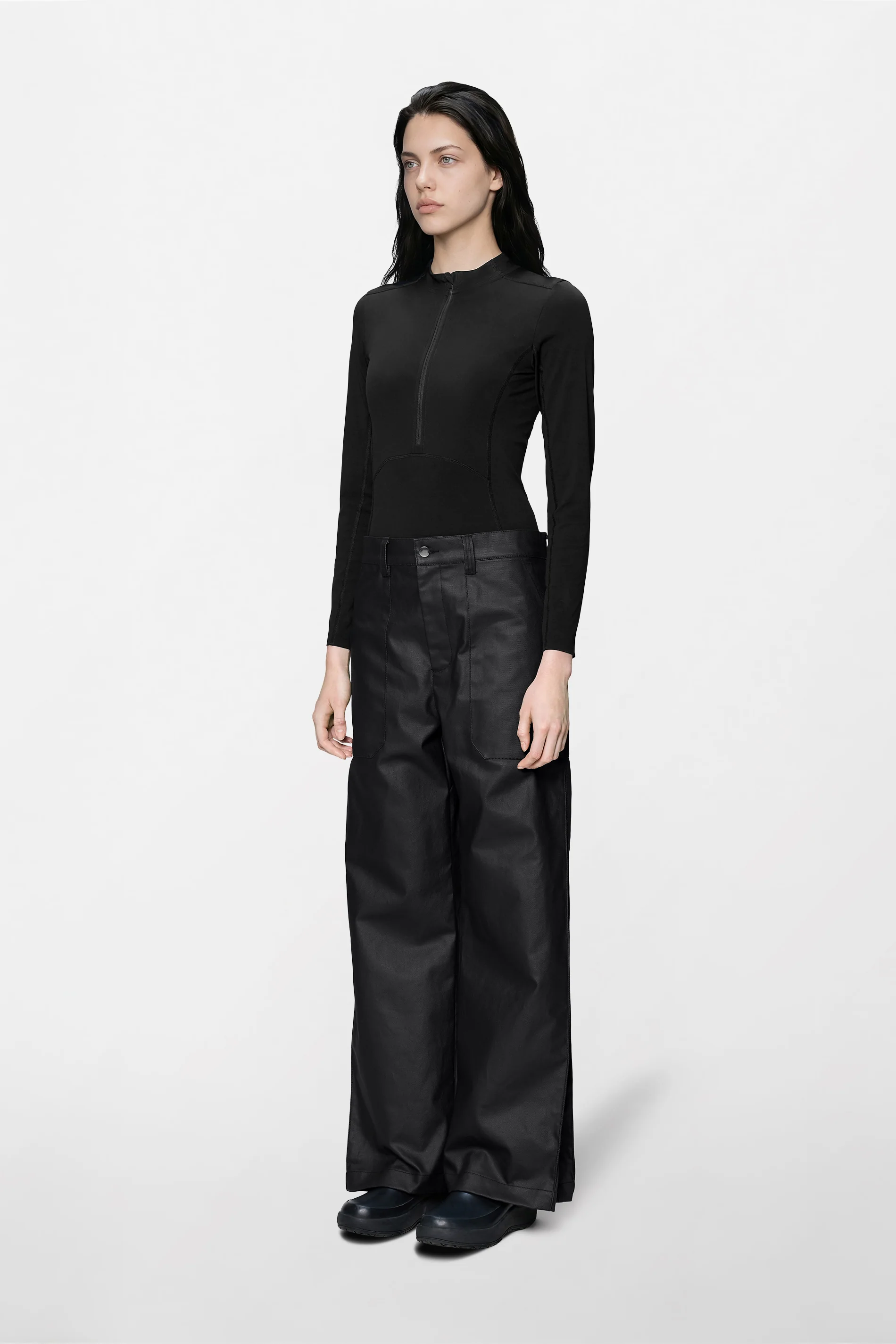 Heavy Woven Pants Straight - Image 4