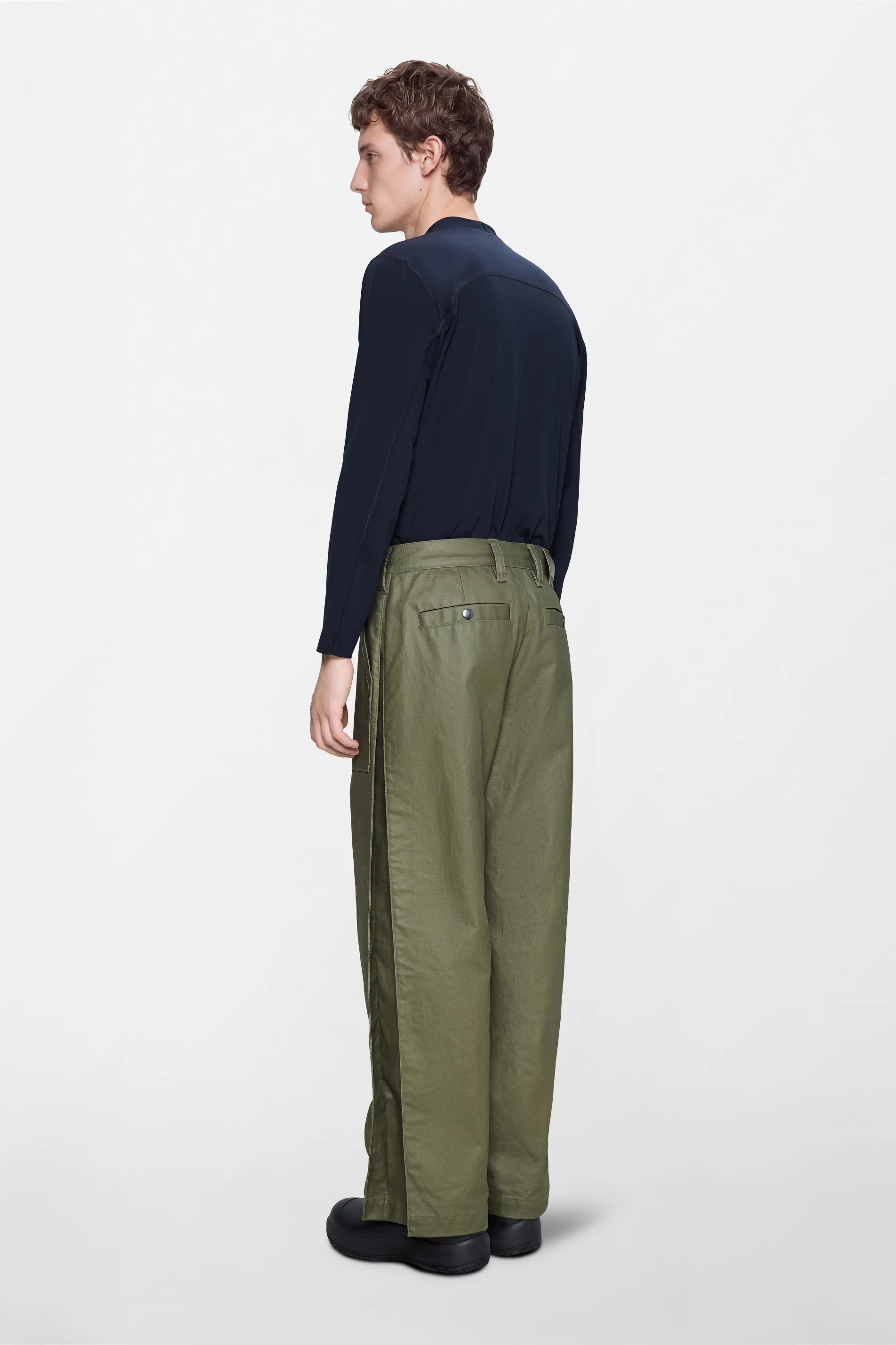 Heavy Woven Pants Straight - Image 8