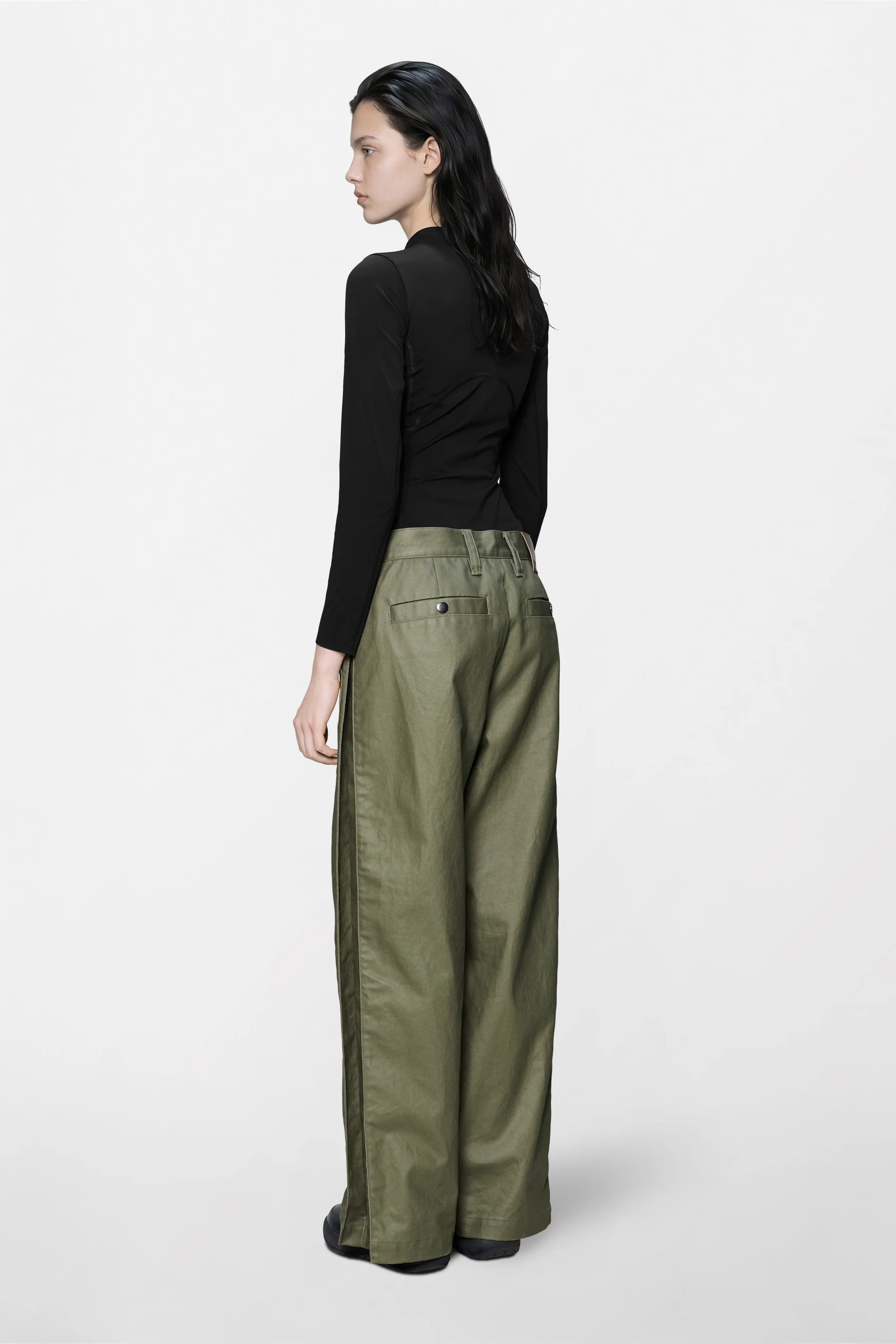 Heavy Woven Pants Straight - Image 8