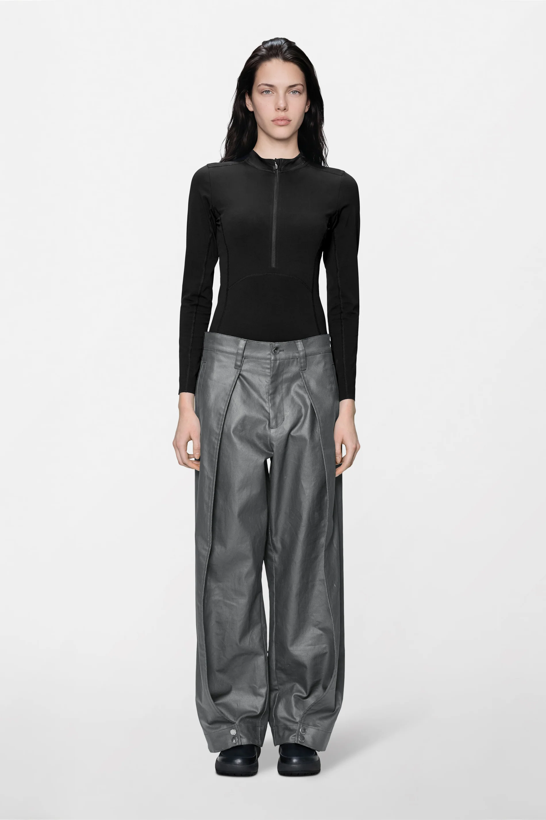 Heavy Woven Pants Wide