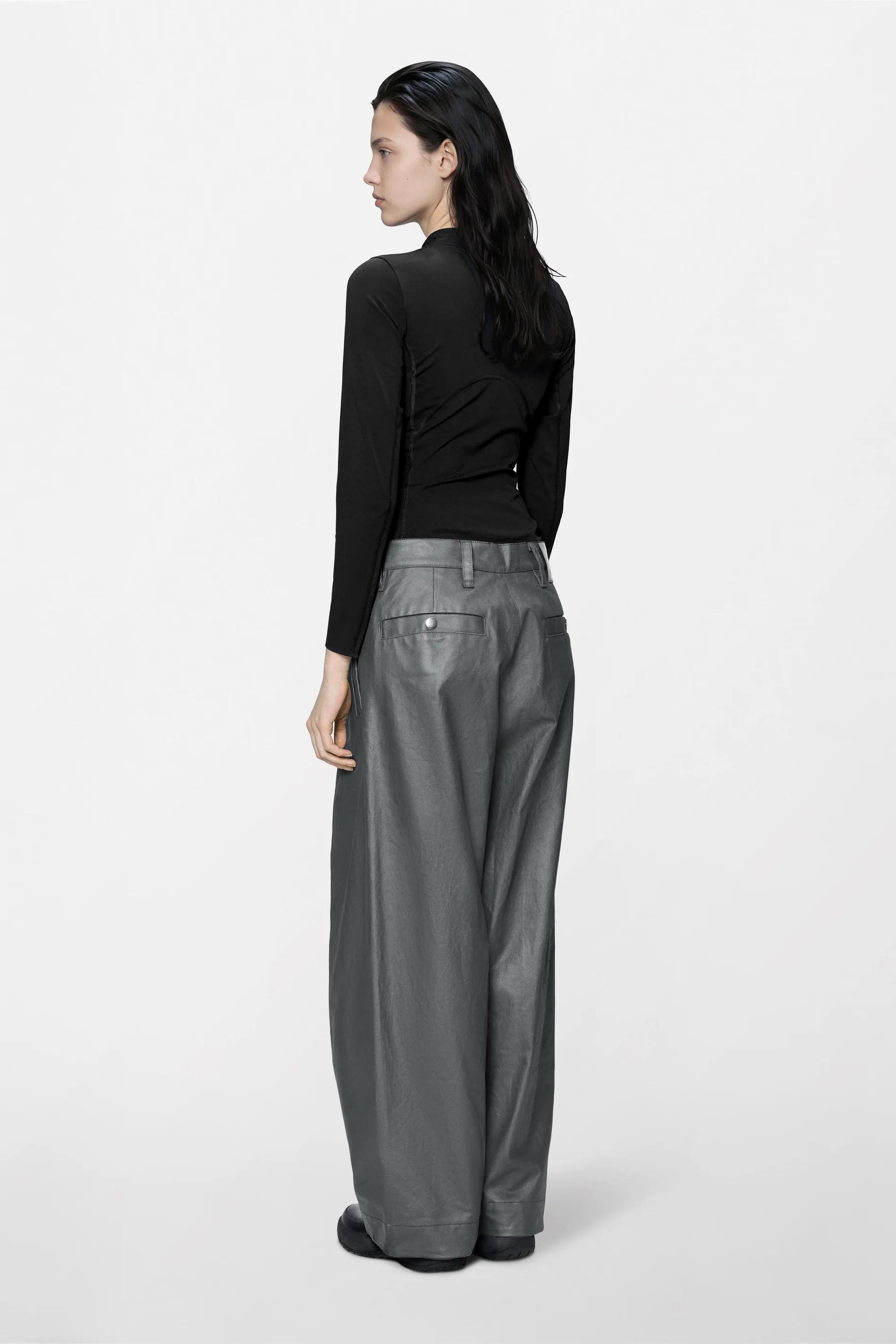 Heavy Woven Pants Wide - Image 3
