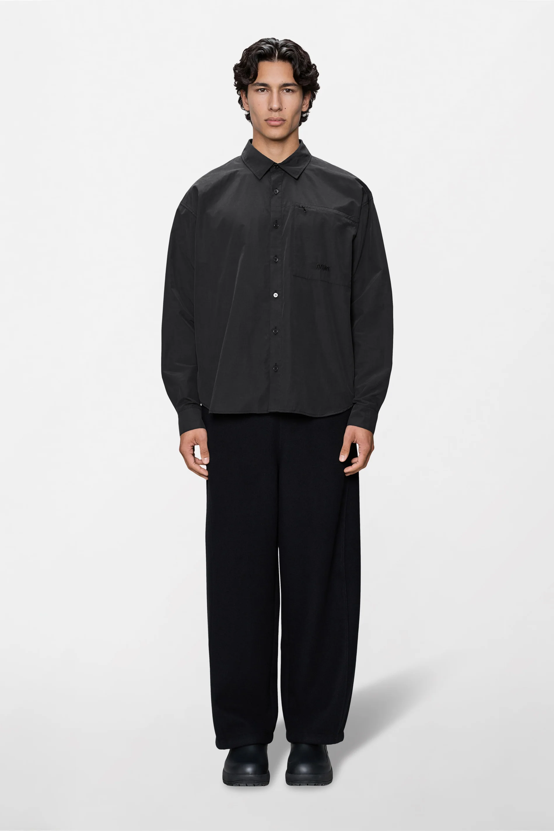 Light Woven Long Sleeve Shirt - Image 6