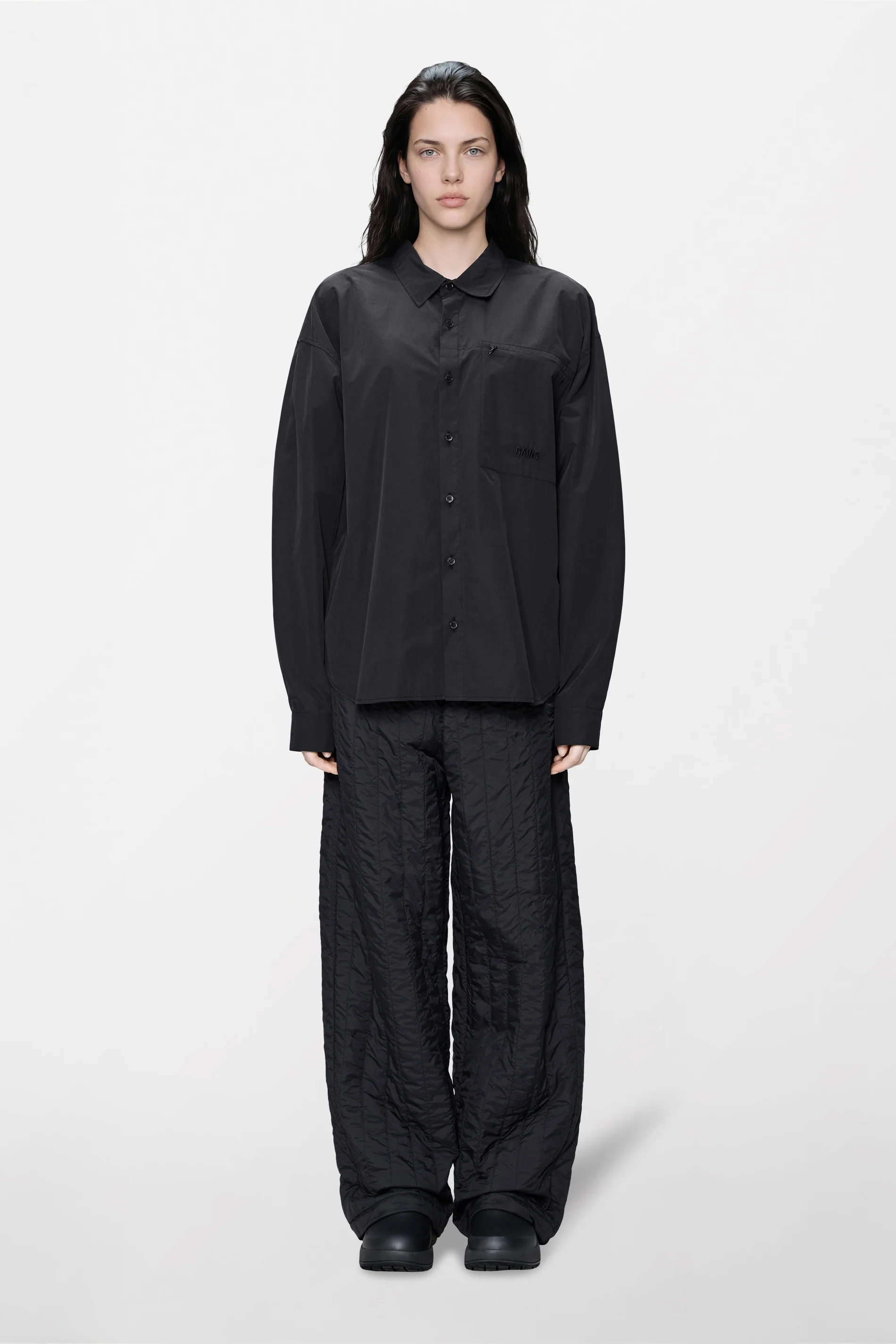 Light Woven Long Sleeve Shirt - Image 14