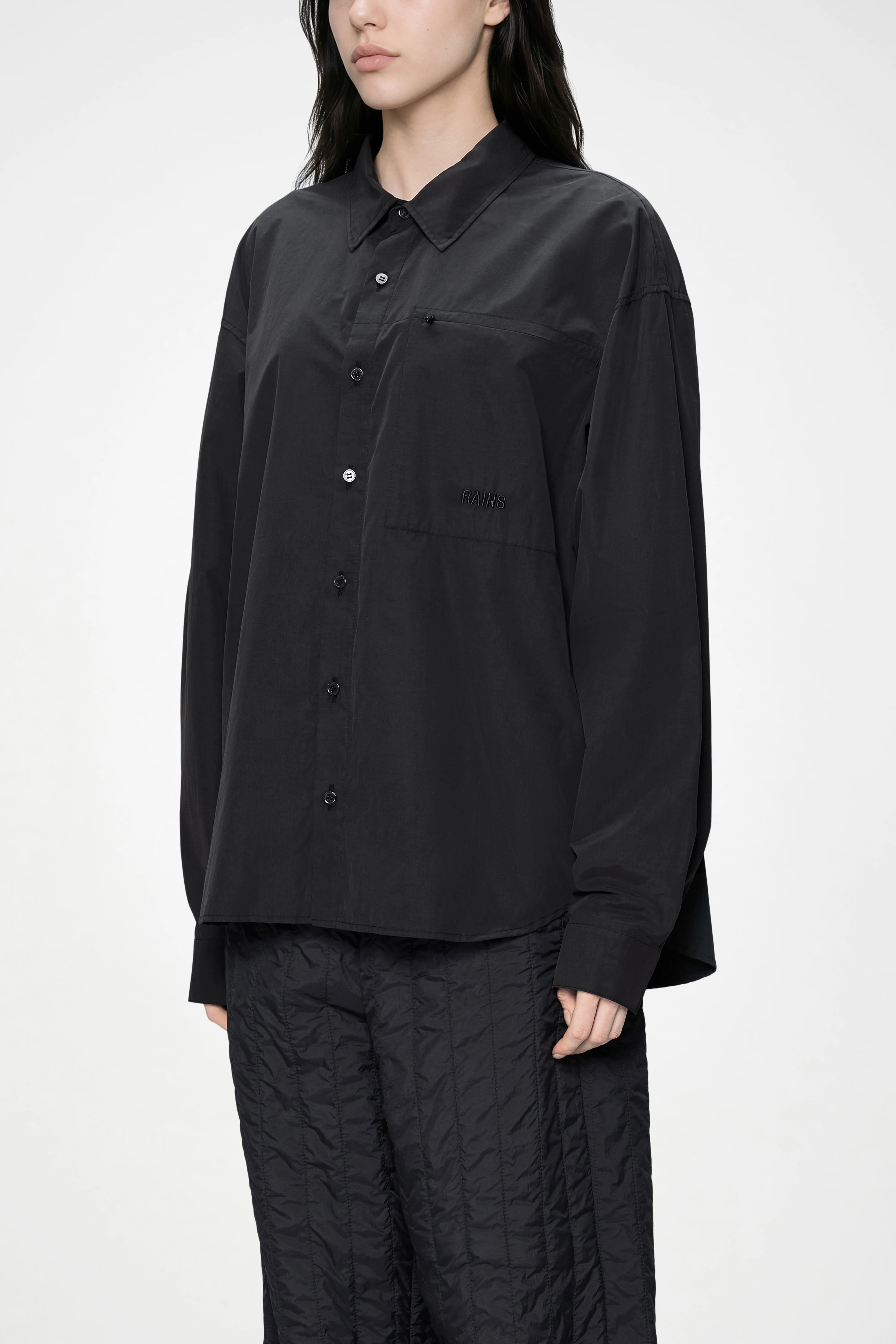 Light Woven Long Sleeve Shirt - Image 17