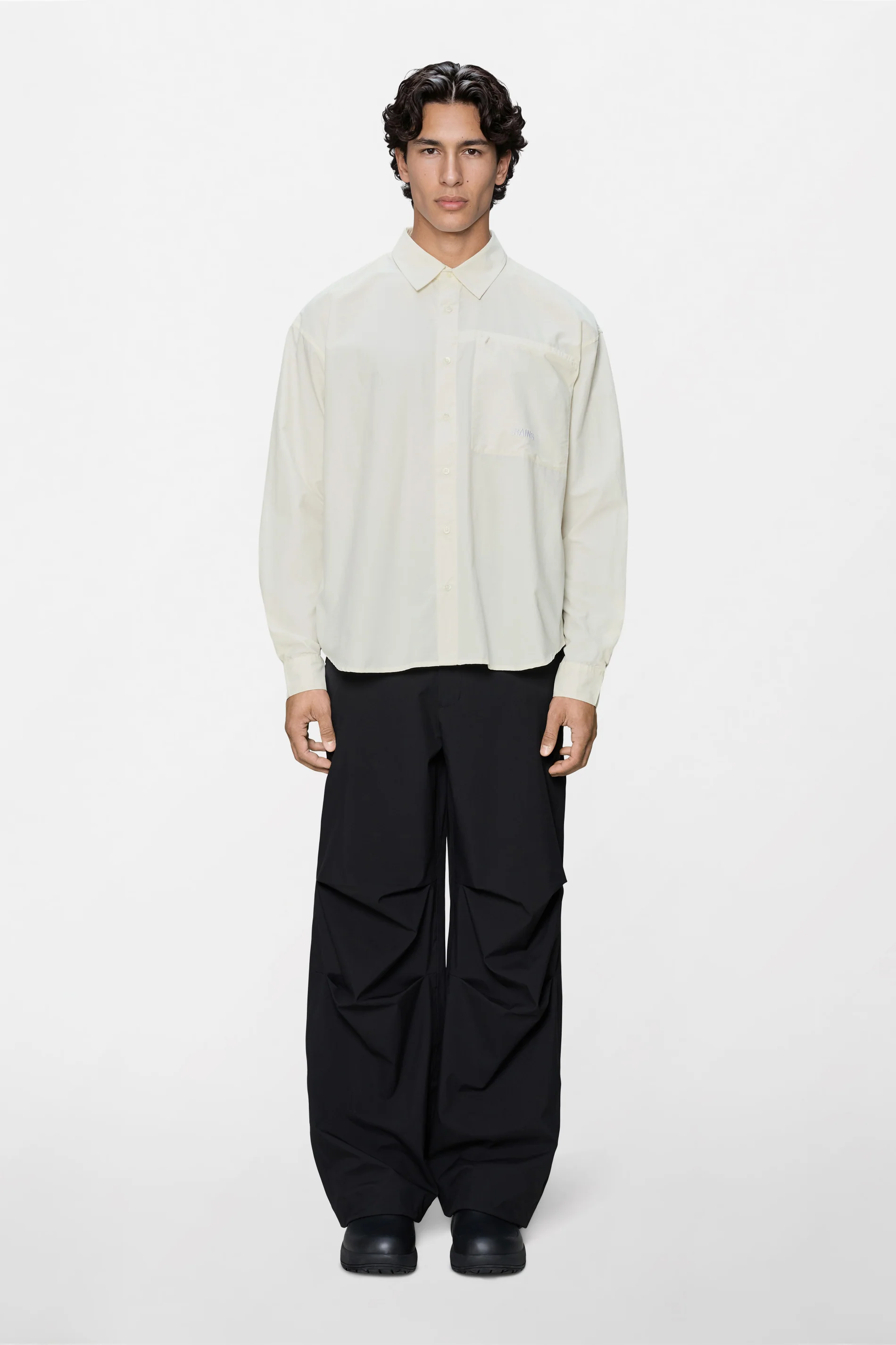 Light Woven Long Sleeve Shirt - Image 15