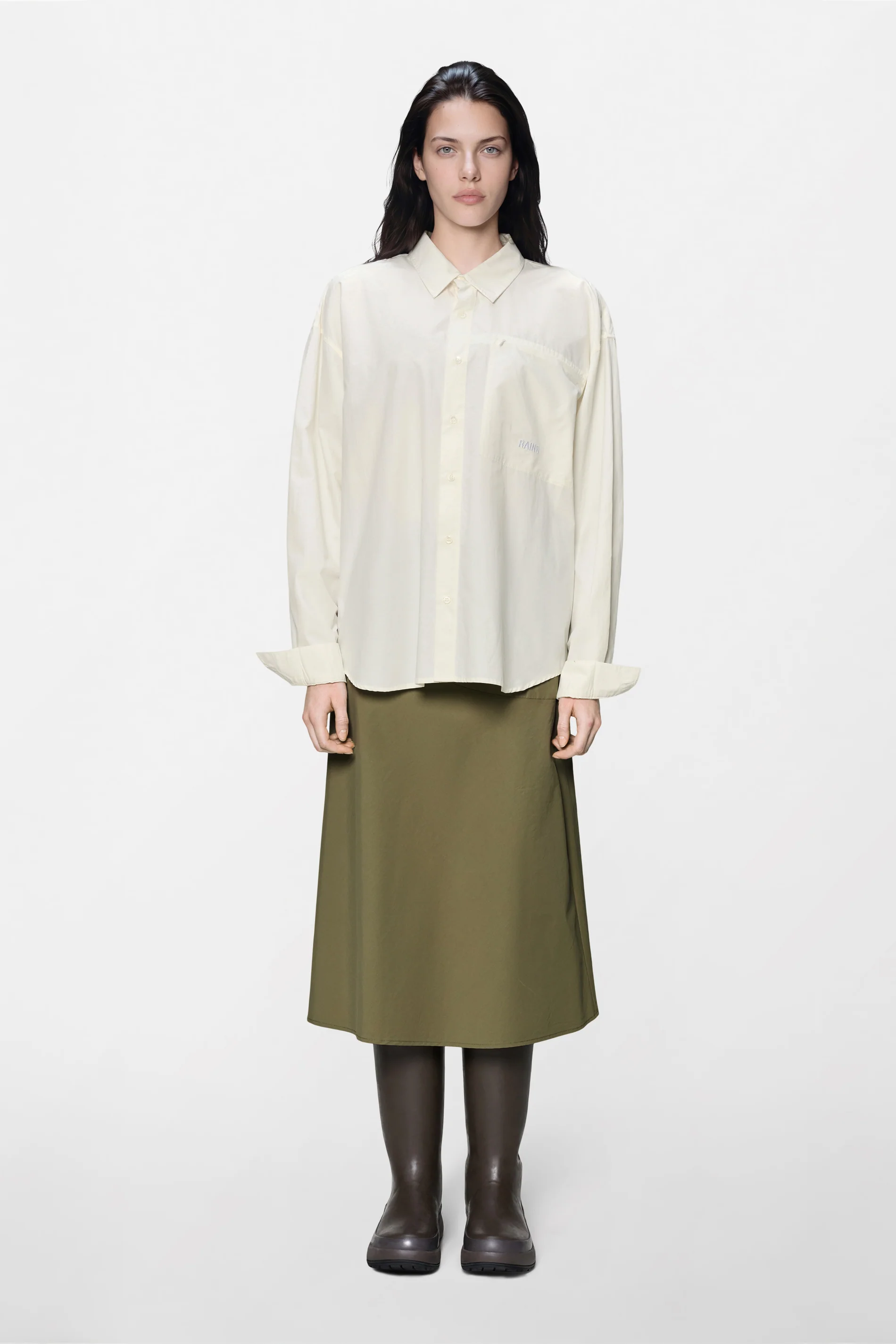 Light Woven Long Sleeve Shirt