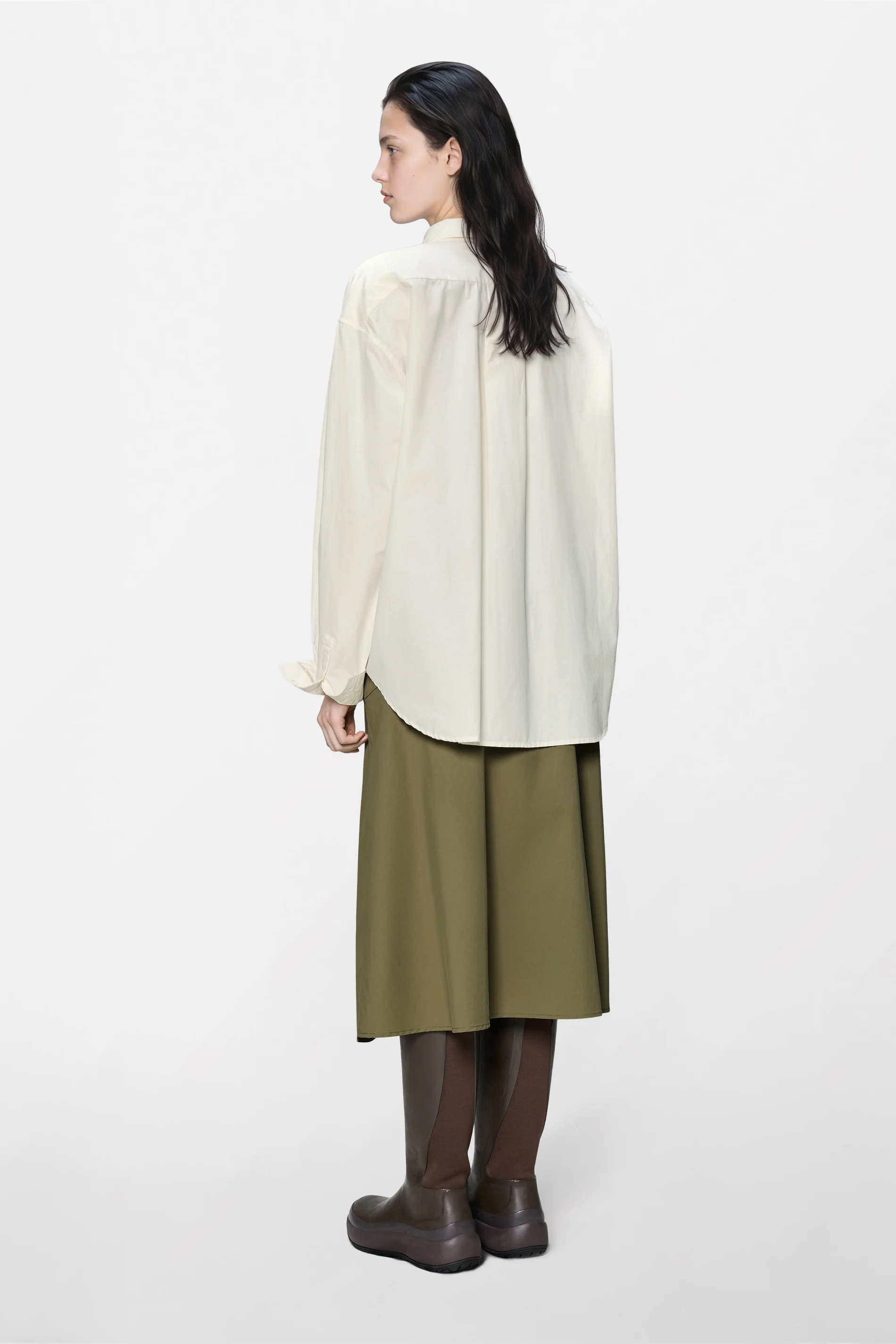Light Woven Long Sleeve Shirt - Image 3