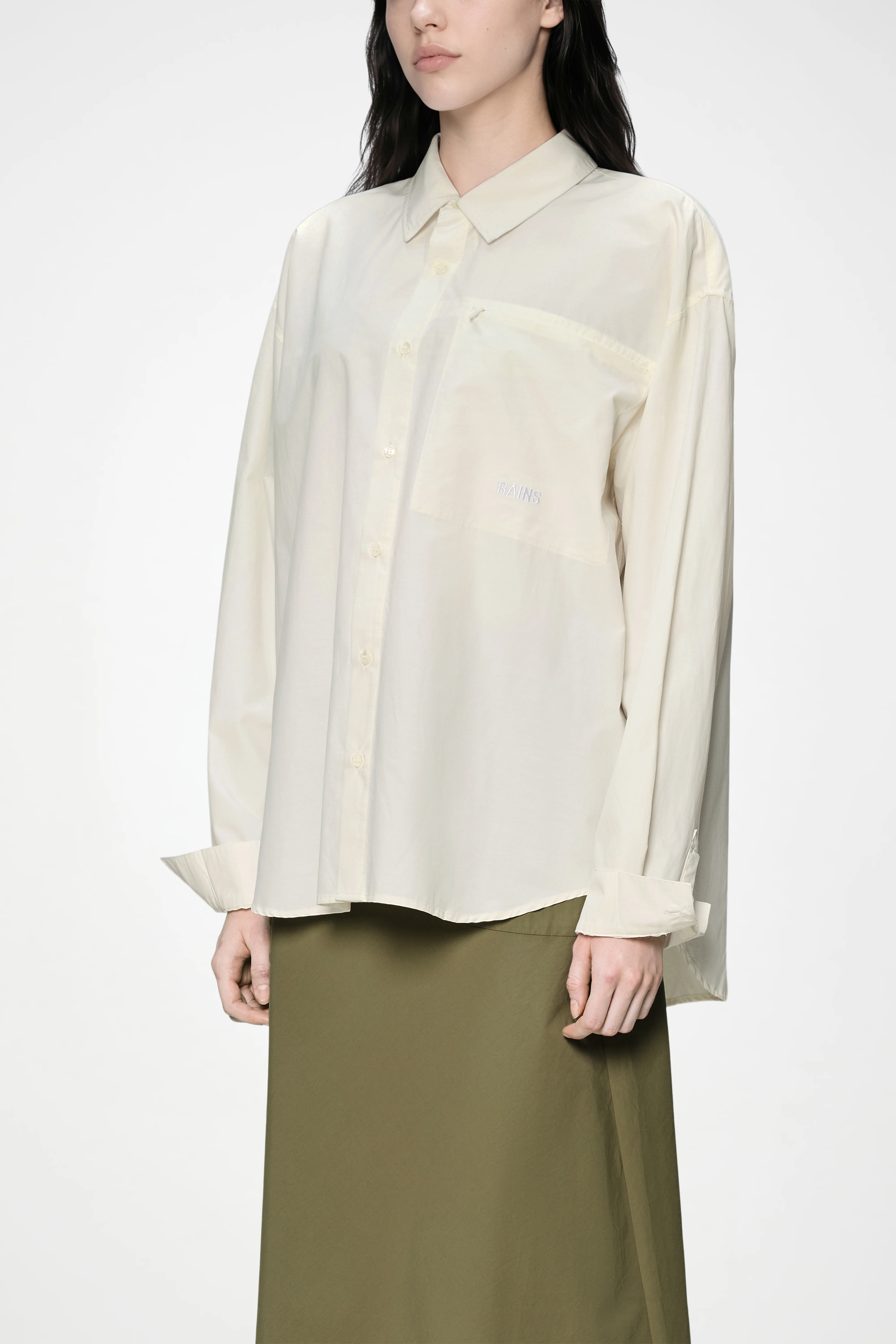 Light Woven Long Sleeve Shirt - Image 4