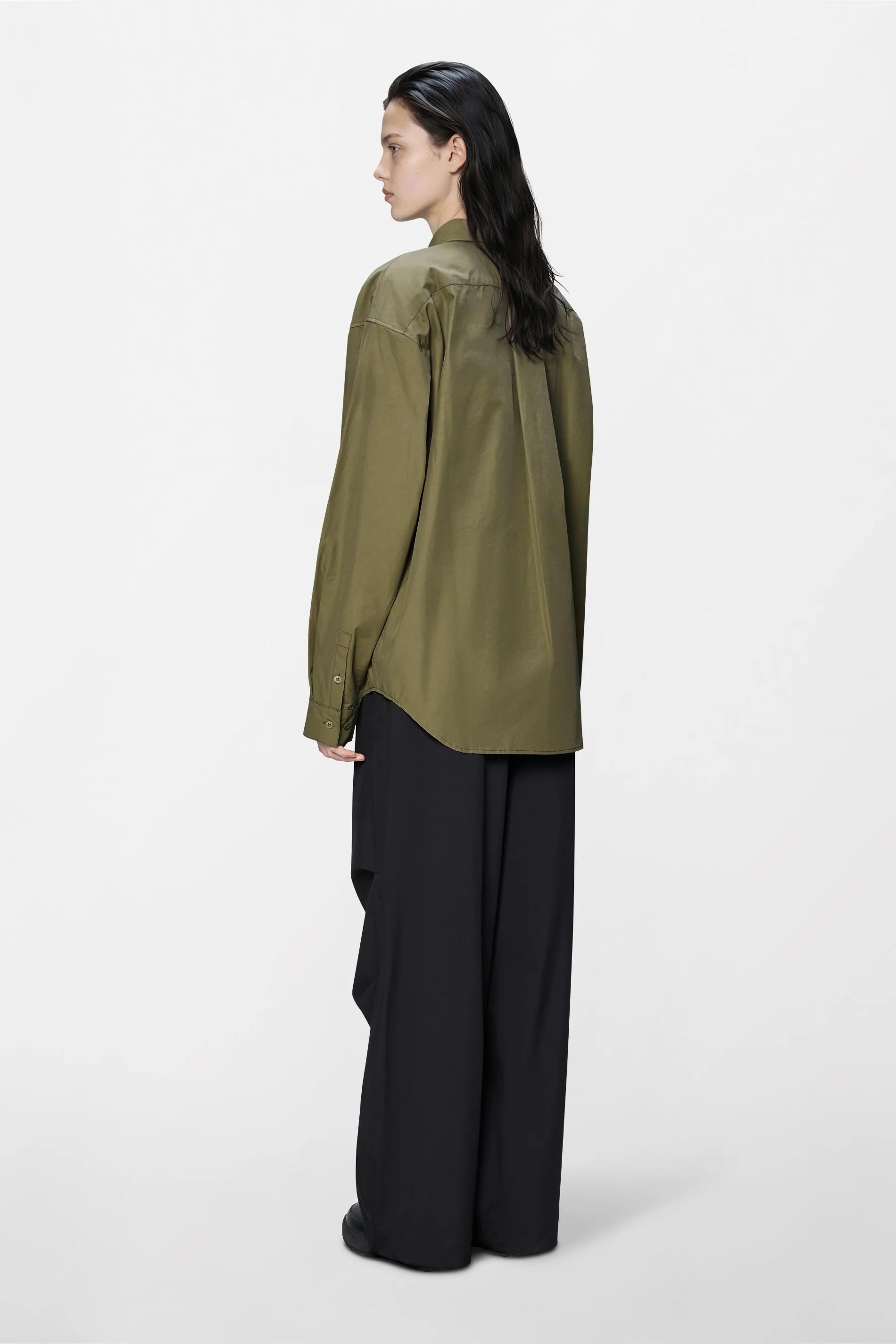 Light Woven Long Sleeve Shirt - Image 7