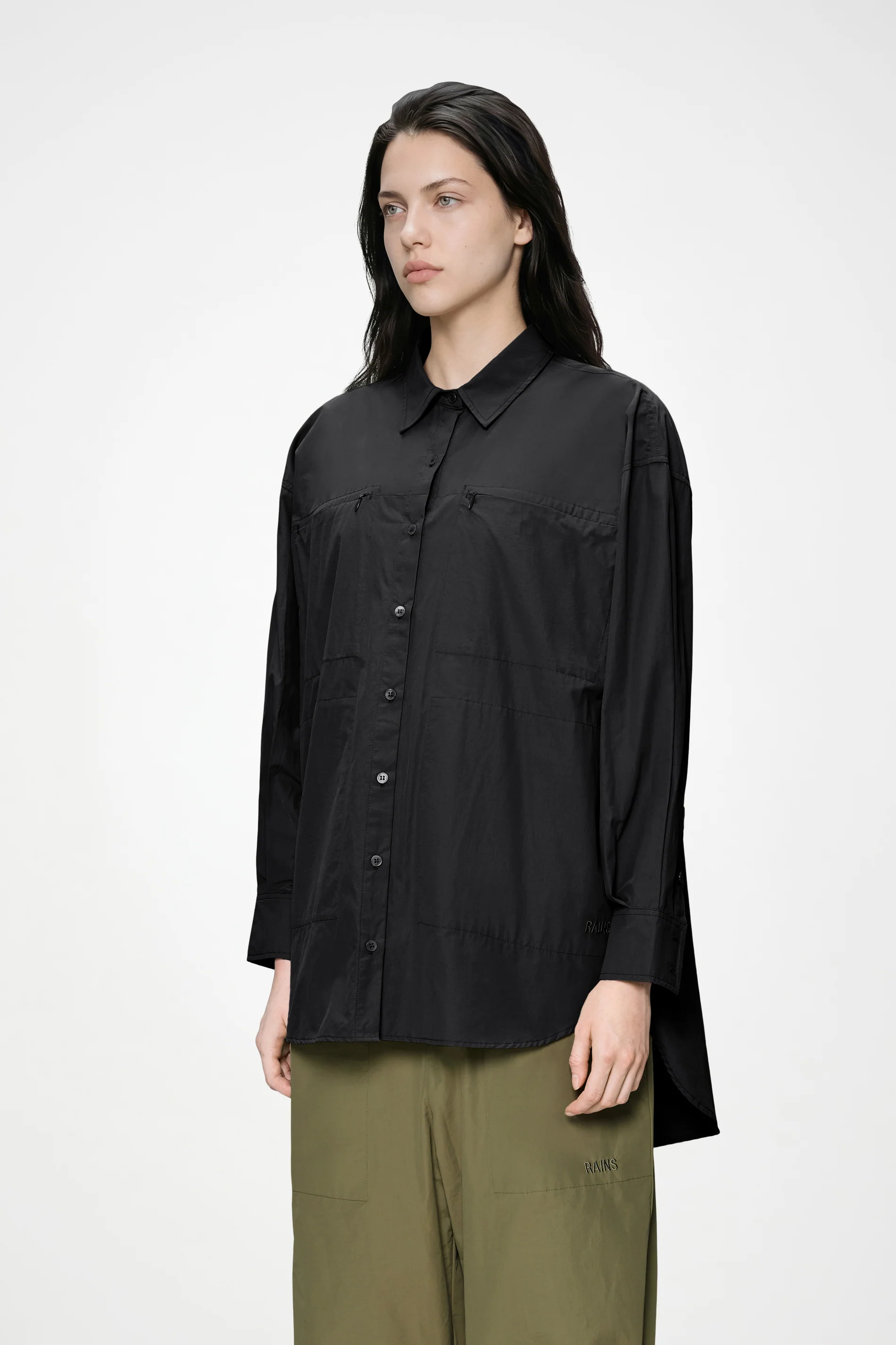 Light Woven Long Sleeve W Shirt - Image 8