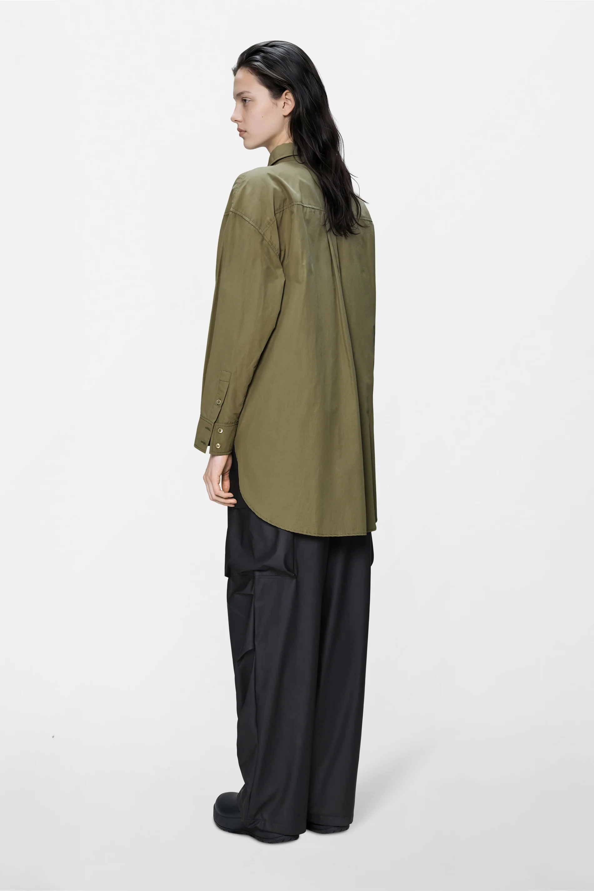 Light Woven Long Sleeve W Shirt - Image 3