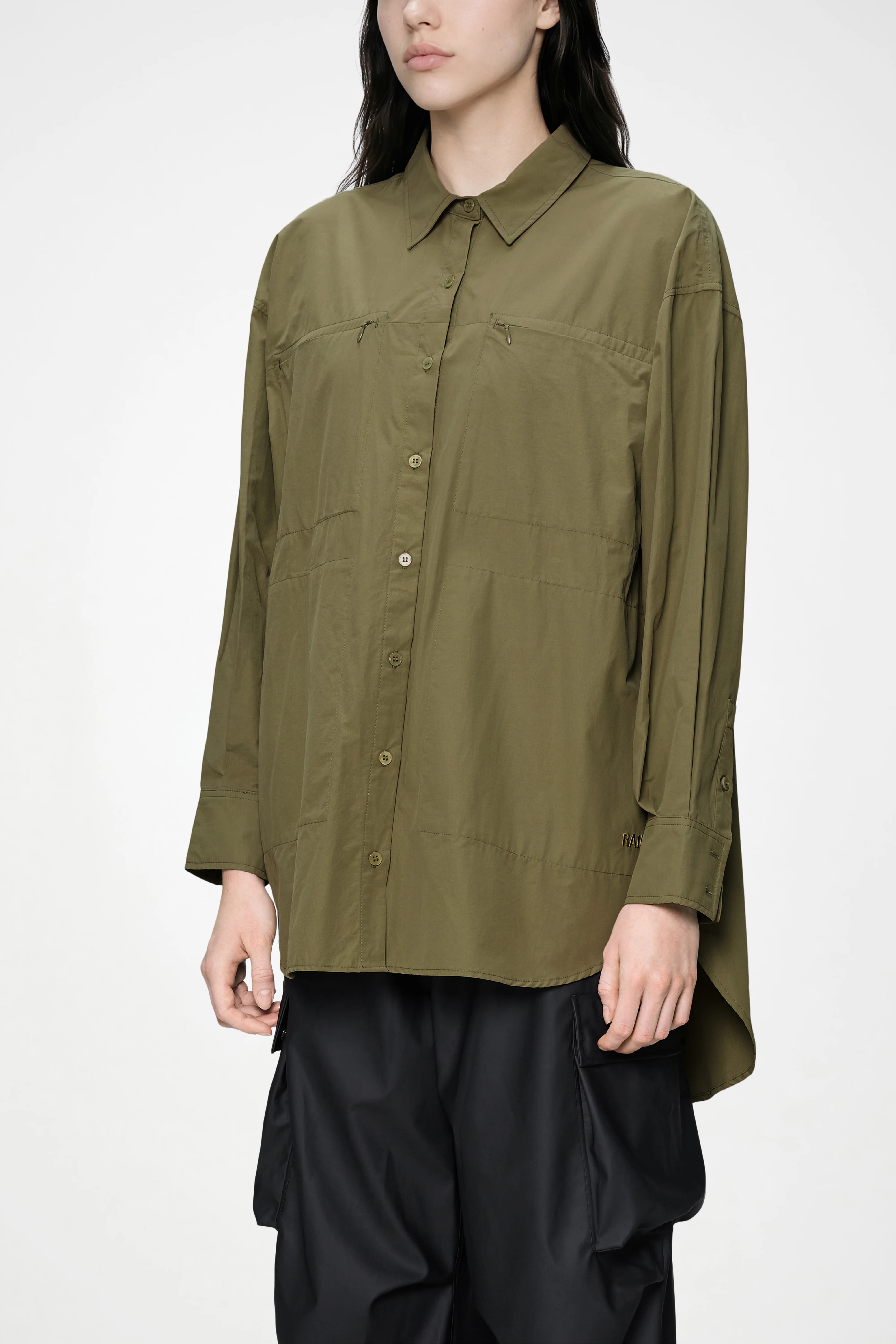 Light Woven Long Sleeve W Shirt - Image 4