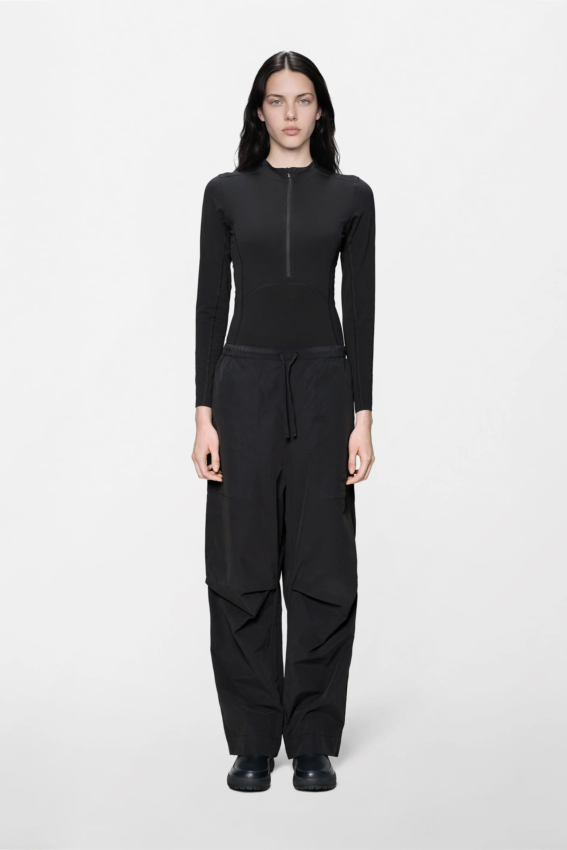 Light Woven Pants Wide