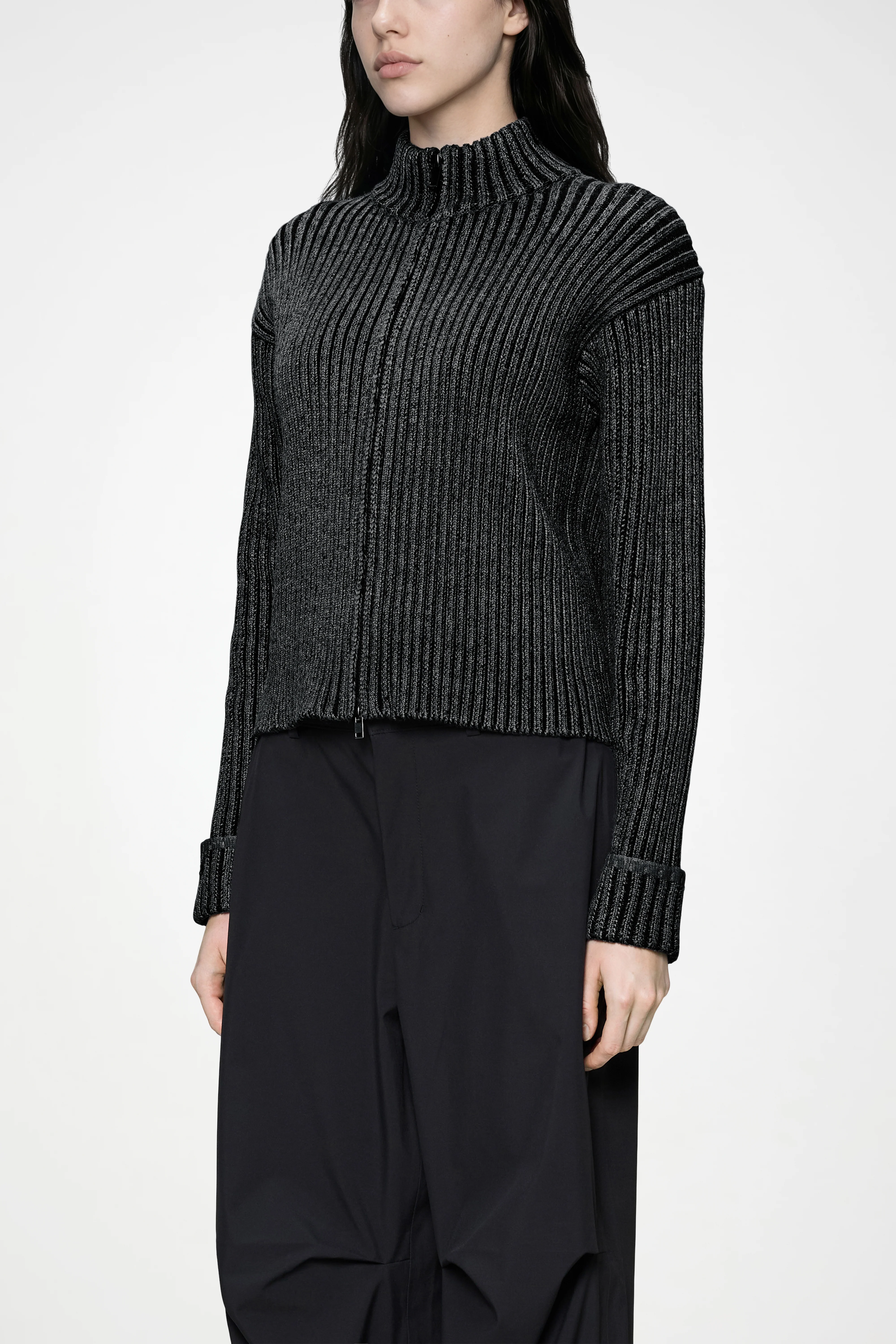 Sapa Knit W Zip Cardigan - Image 12