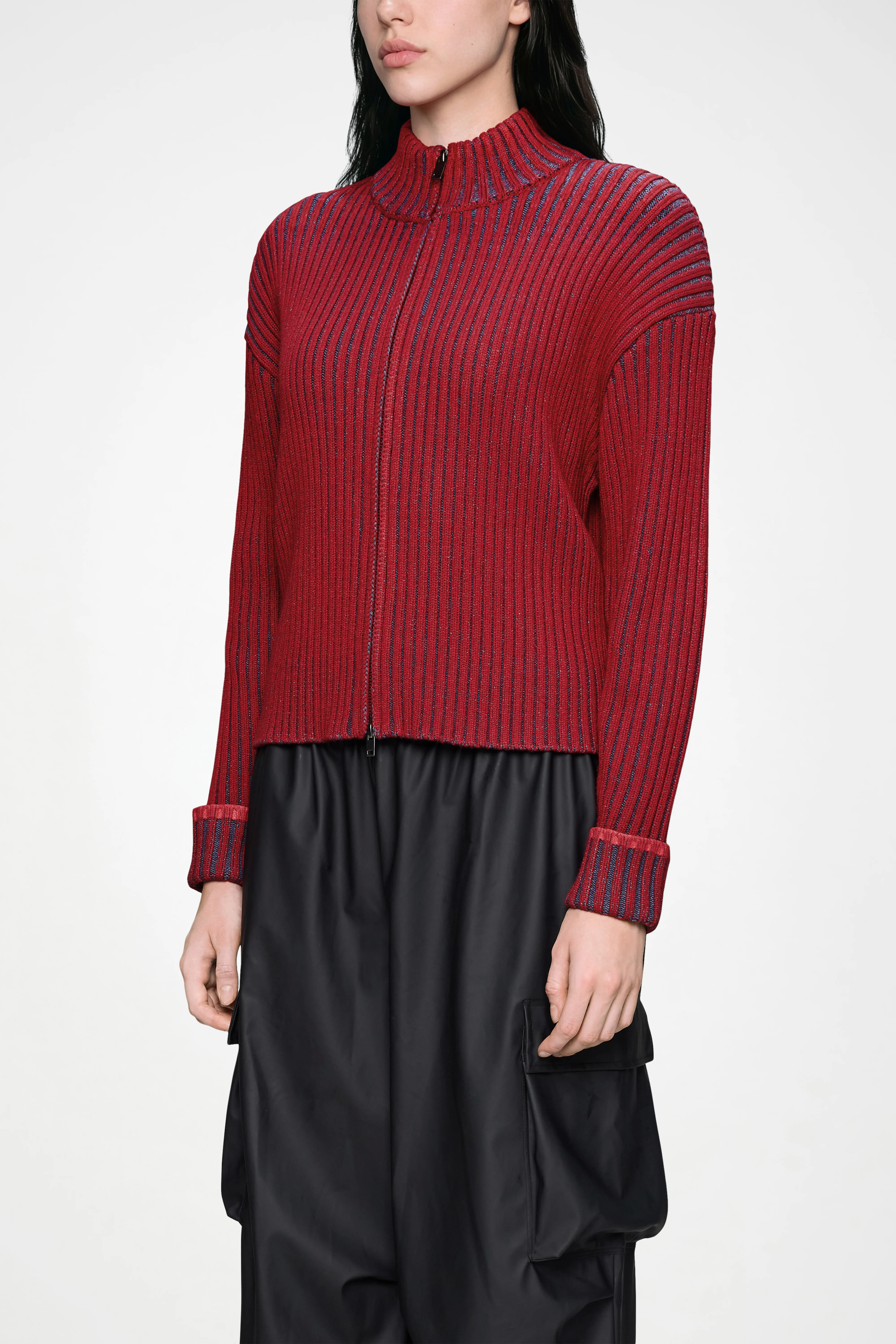 Sapa Knit W Zip Cardigan - Image 8