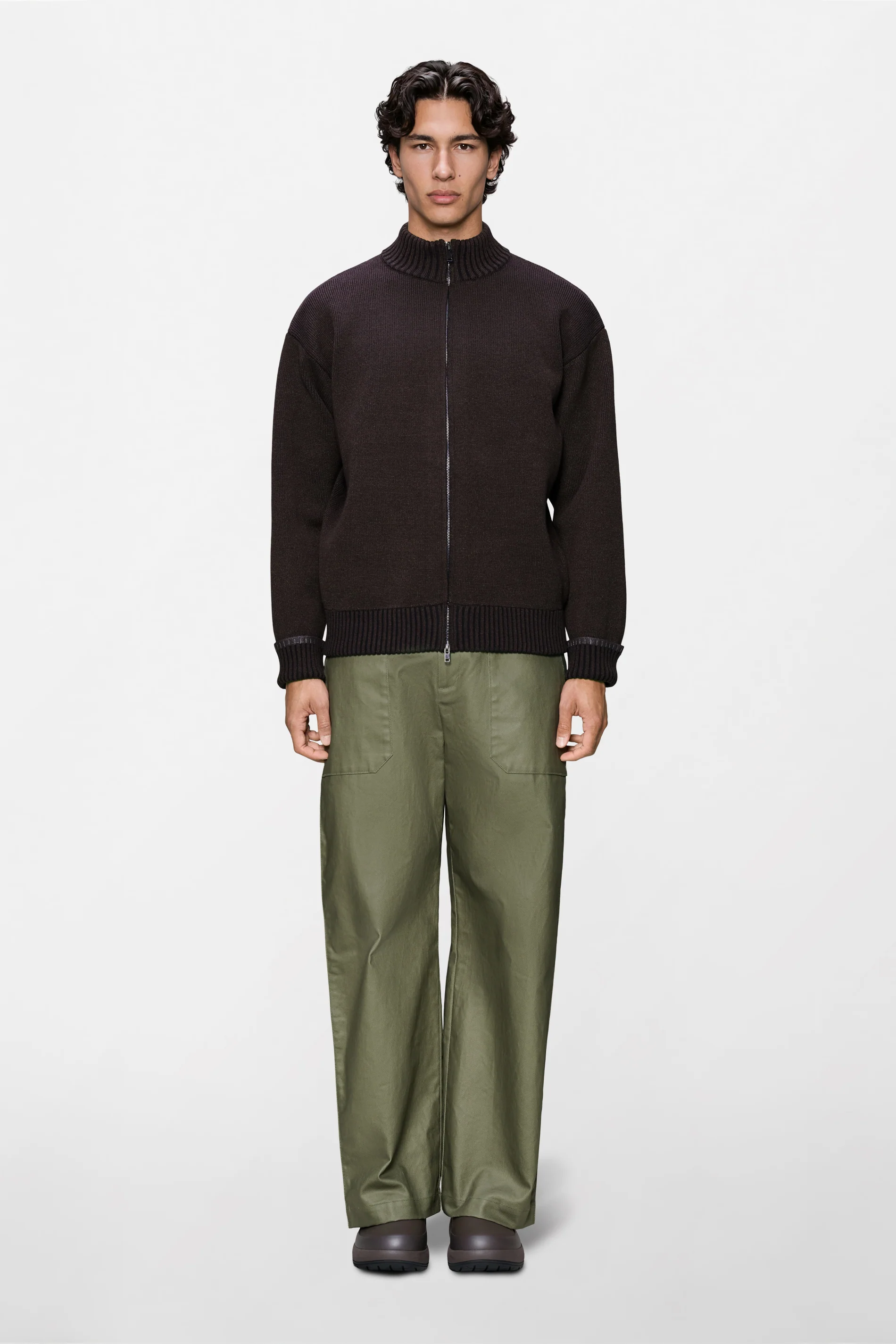 Sowa Knit Zip Cardigan