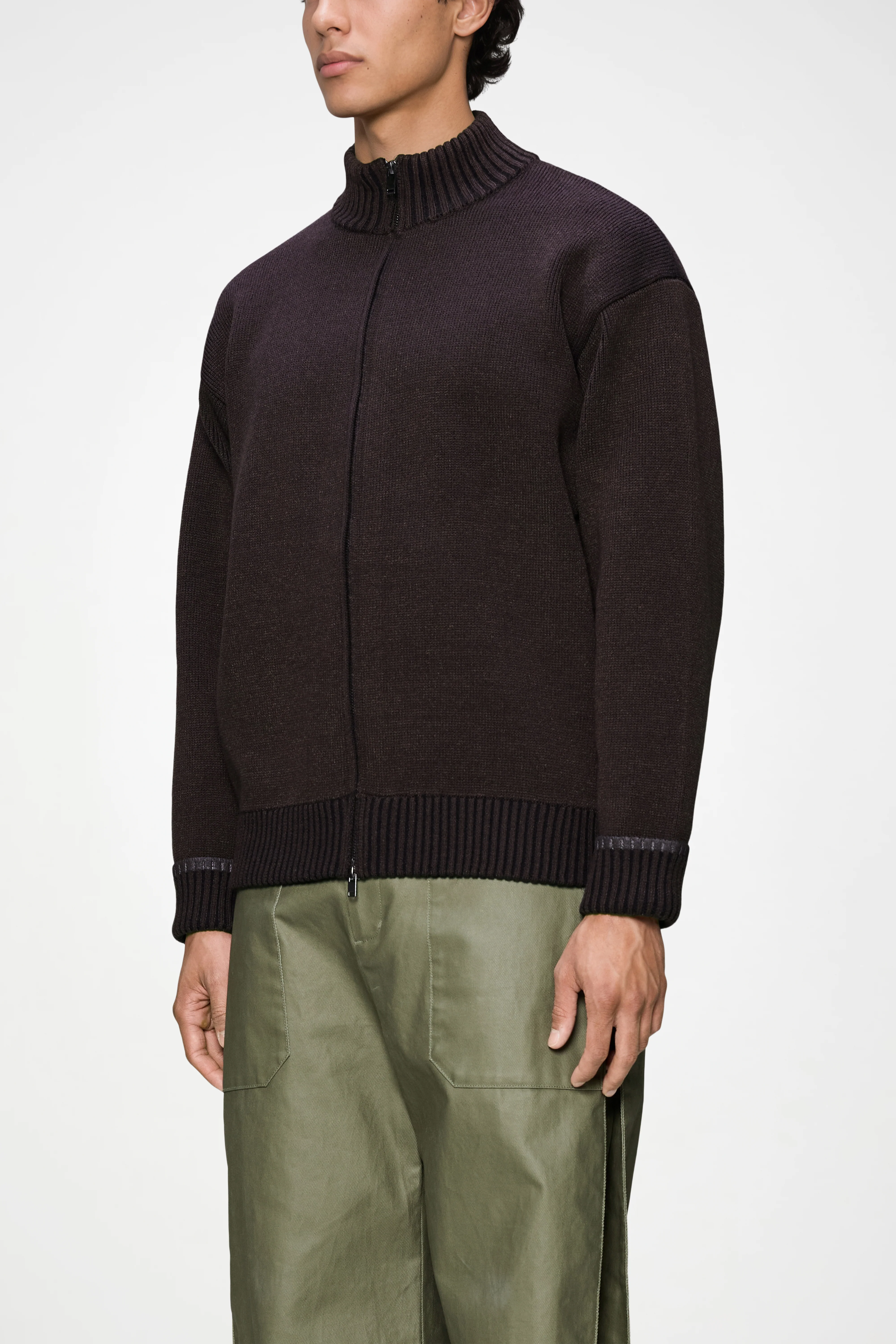 Sowa Knit Zip Cardigan - Image 4
