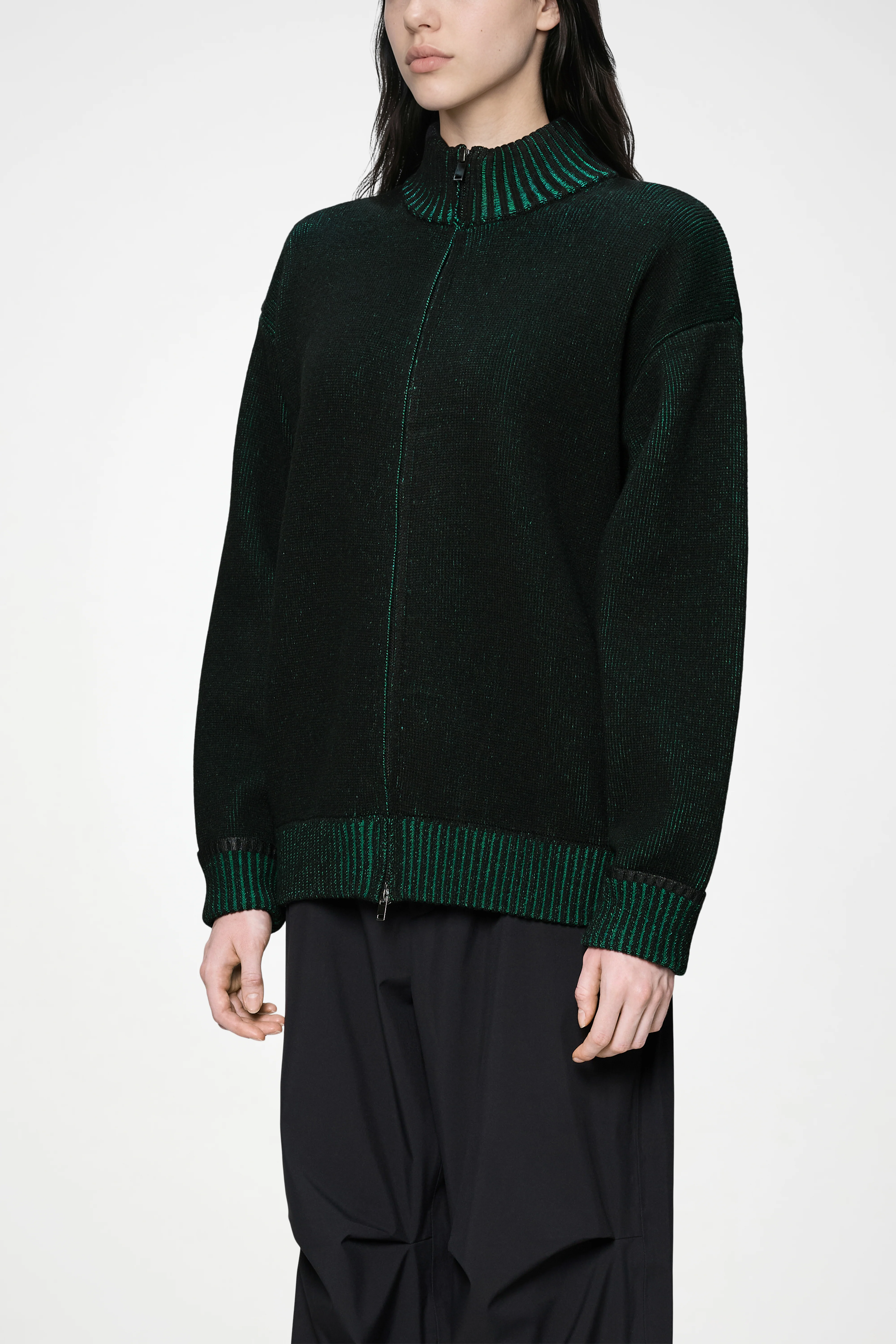 Sowa Knit Zip Cardigan - Image 8