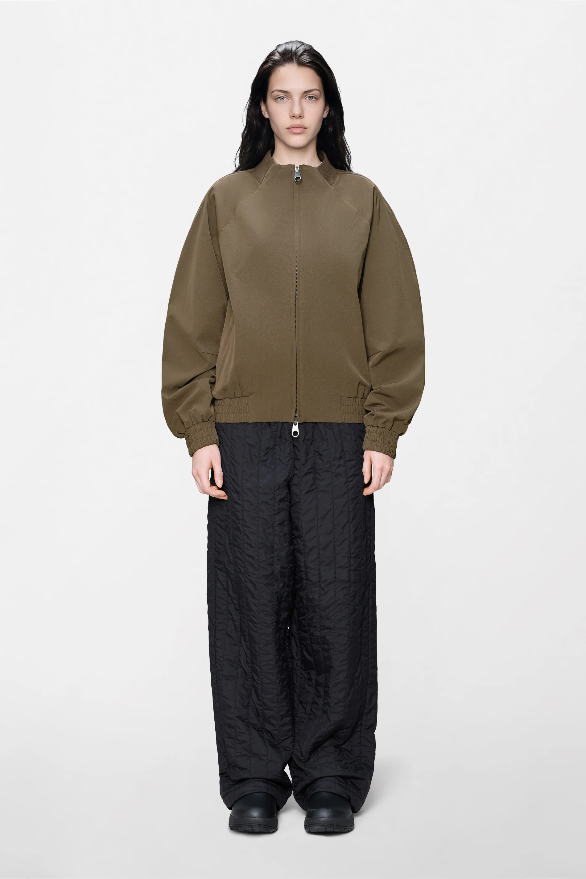 Tech Woven Bomber Jacket